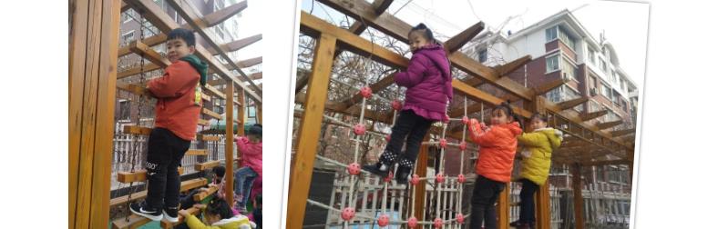 幼儿园户外攀爬架-幼儿园学校玩具攀登架(图1)